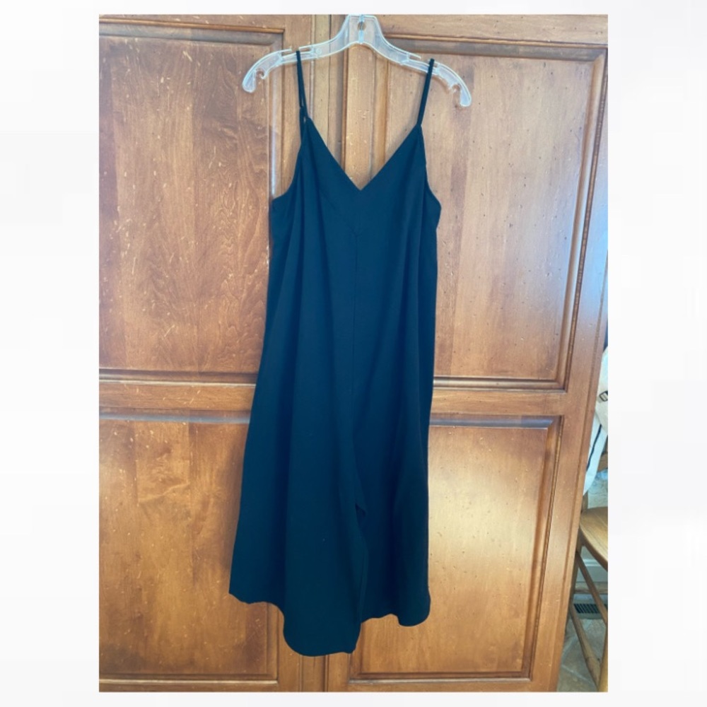 Black flowy jumpsuit